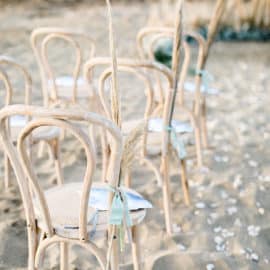 wedding ceremony at the beach