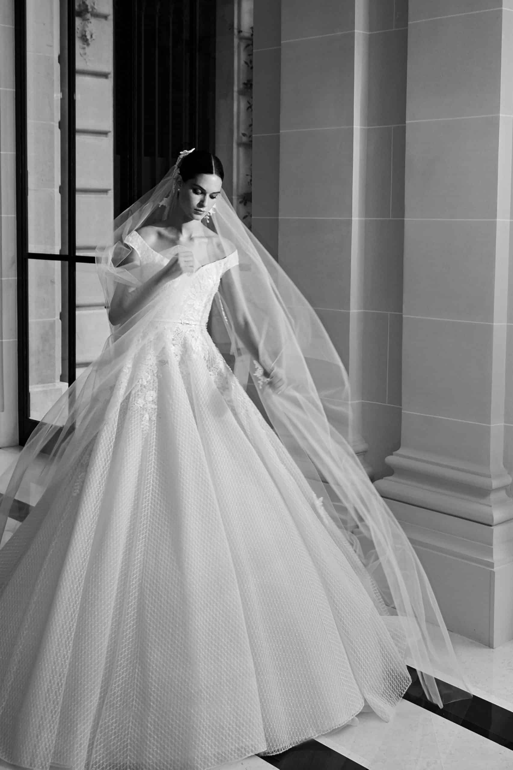 princess wedding dress by Elie Saab