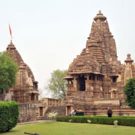 Ancient temple and gardens in Asia, shown at a honeymoon destination offered by Travel Pass.