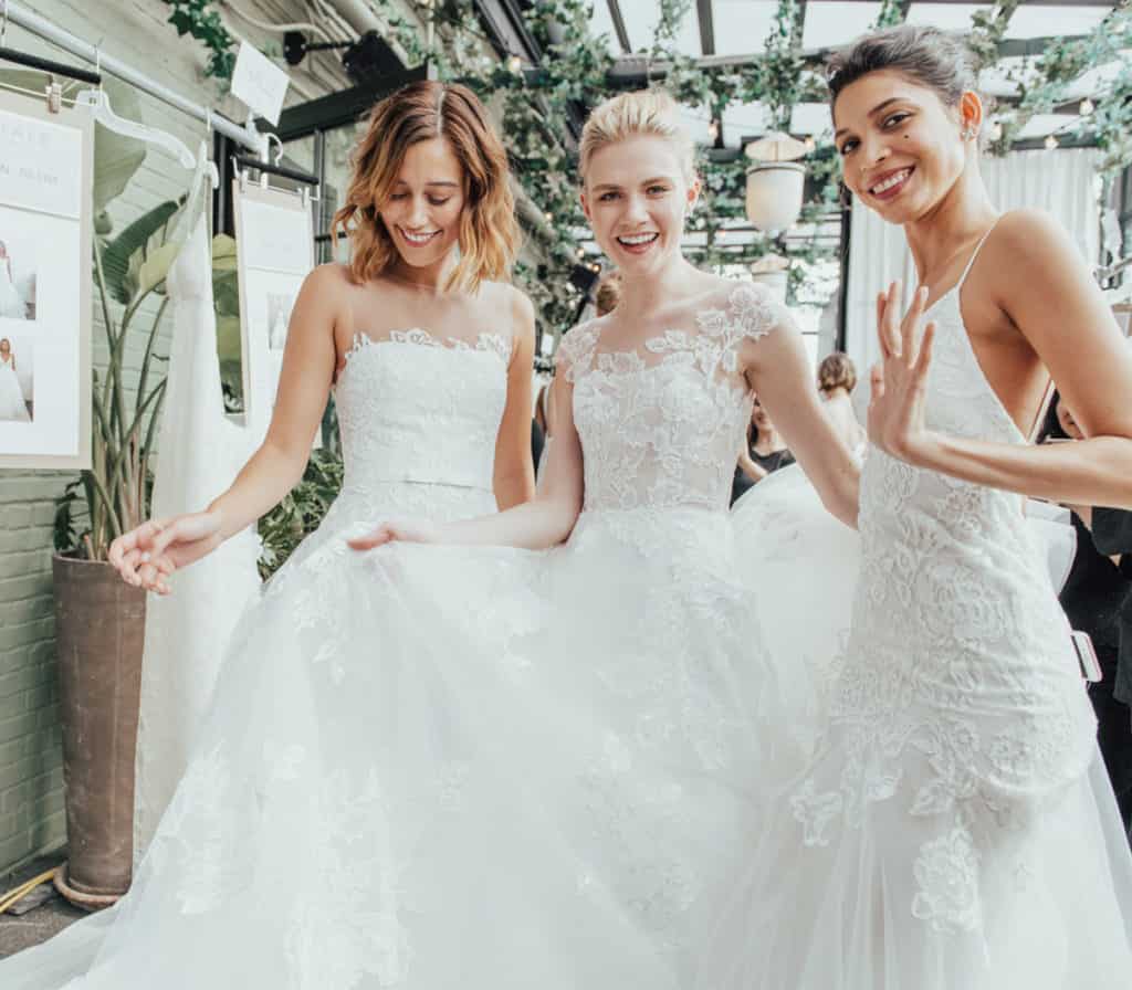 Trends for wedding dresses from bridal weeks- Fall 2019