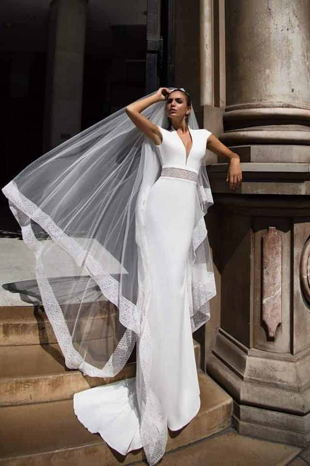 wedding dress like Meghan Markle by Ida Torez