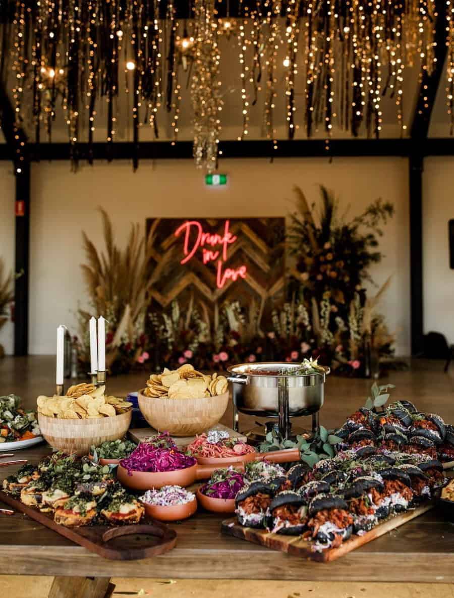Unique food station ideas for your wedding reception